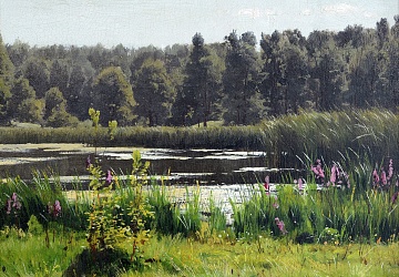 «Пейзаж з річкою», 1890-і