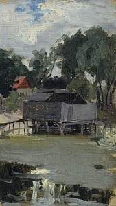 «Саблино. Этюд», 1916