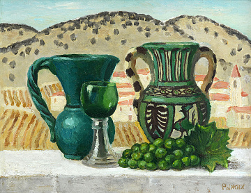 «Натюрморт з французькою керамікою», 1997