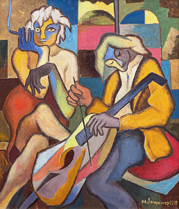 «Виолончелист», 1990