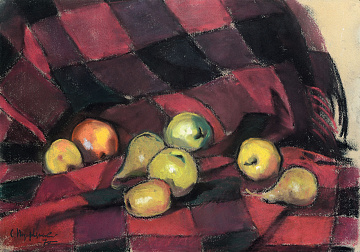 «Натюрморт з яблуками і грушами», 1970