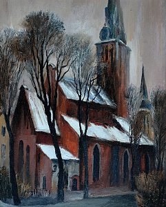 «Костел в Риге», 1979