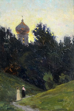 «Прогулянка на заході сонця», 1905