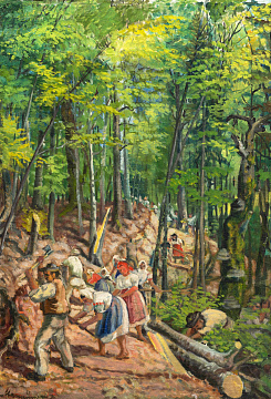 «Лісова дорога», 1954