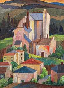 «Местность в предгорье Карпат», 1983