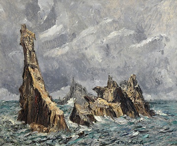 «Скелі у морі», 1930-і