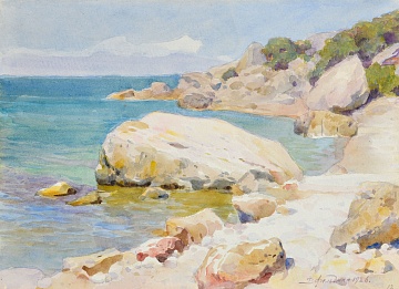 «Морське узбережжя (Крим)», 1926