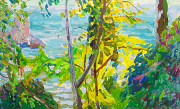 «Гурзуф. Вид з тераси», 1973