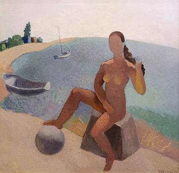 «Дівчина з м'ячем», 1998