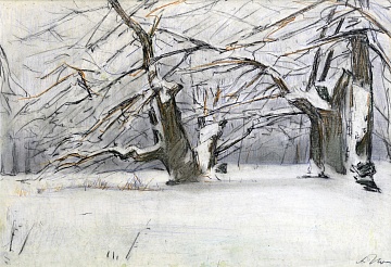 «Зимовий пейзаж», 1960-і