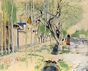 «Восточный пейзаж», 1962-1963