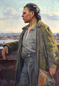 «Портрет зварювальника», 1950-і