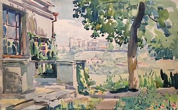 «Вид з майстерні художника», 1957
