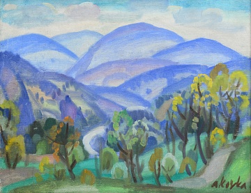 «Гірський краєвид», 1970-і